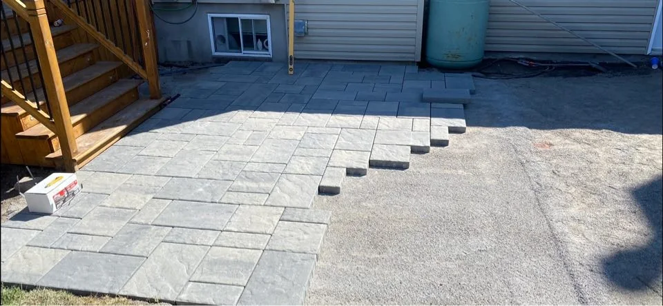 Réalisation de pavage publiée par Paysagement Boisbriand