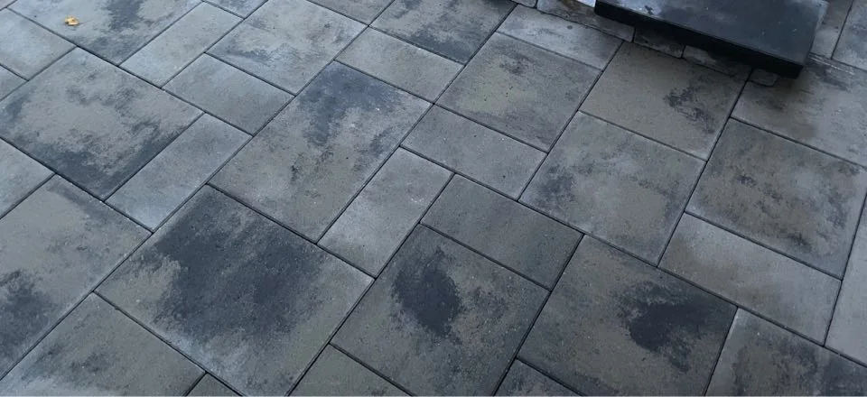 Surface en pavé uni