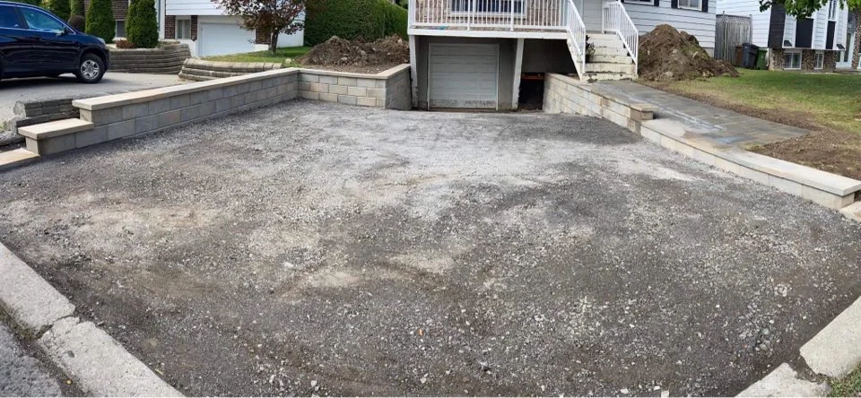 Réalisation de terrain publiée par Paysagement Boisbriand